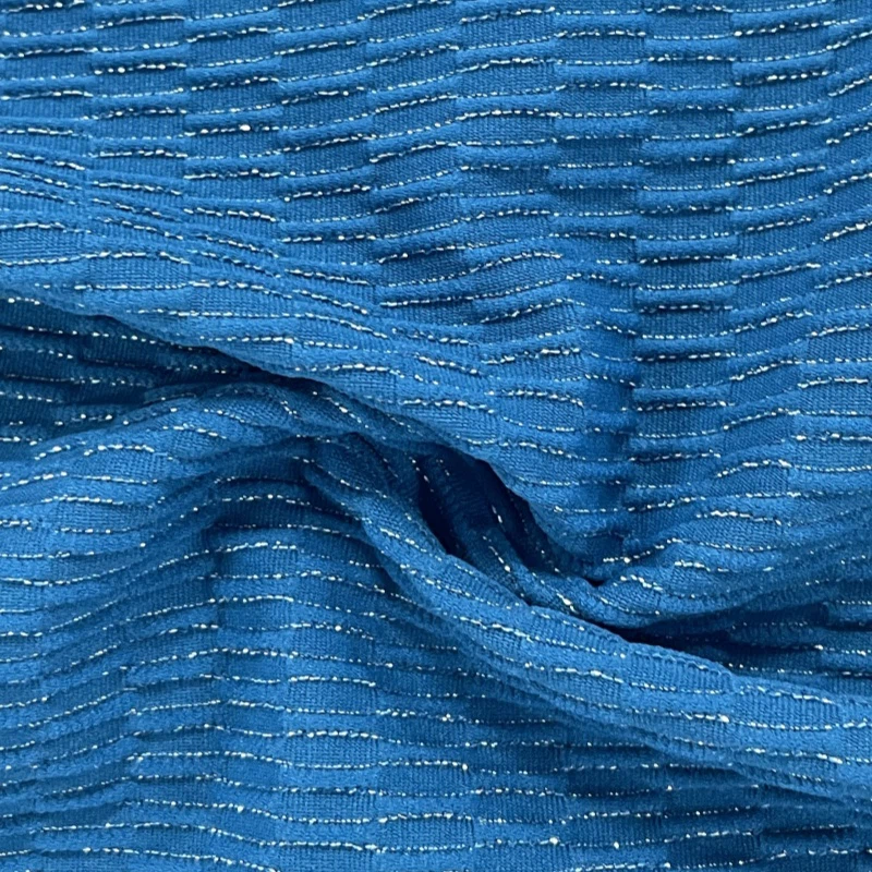 Metallic Yarn Plain Fabric